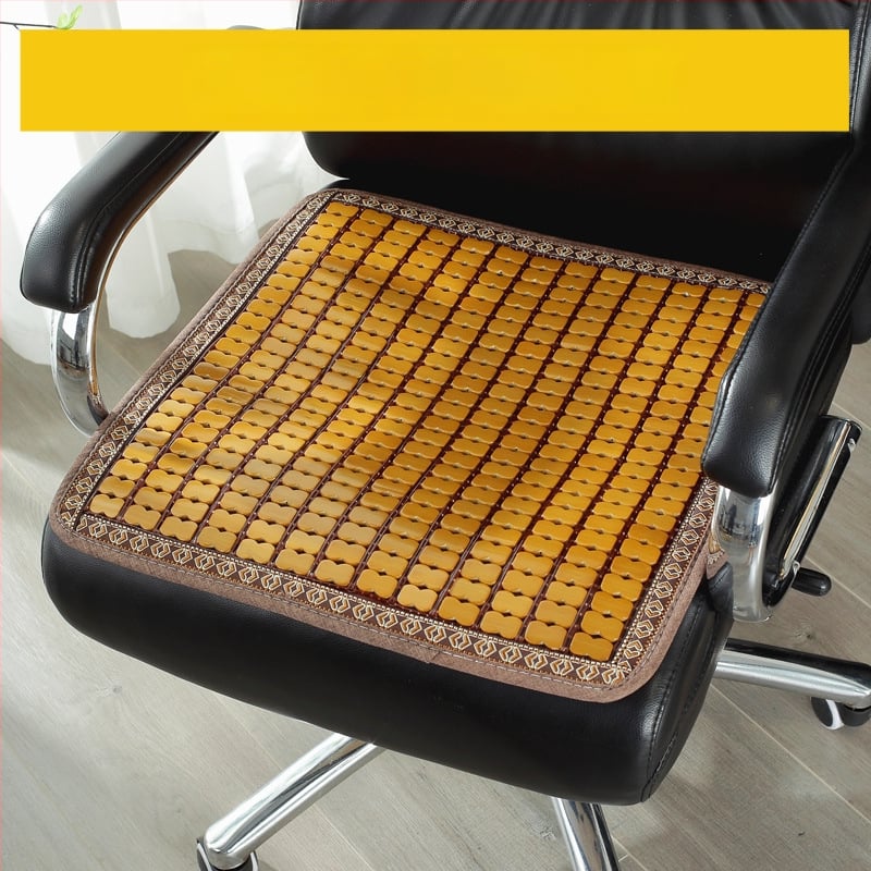 Perne pentru scaun — material bambus, umplutură granule de cărbune din bambus, Departed, stil modern simplu