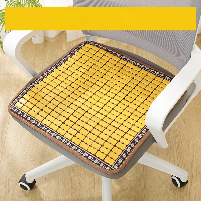 Perne pentru scaun — material bambus, umplutură granule de cărbune din bambus, Departed, stil modern simplu