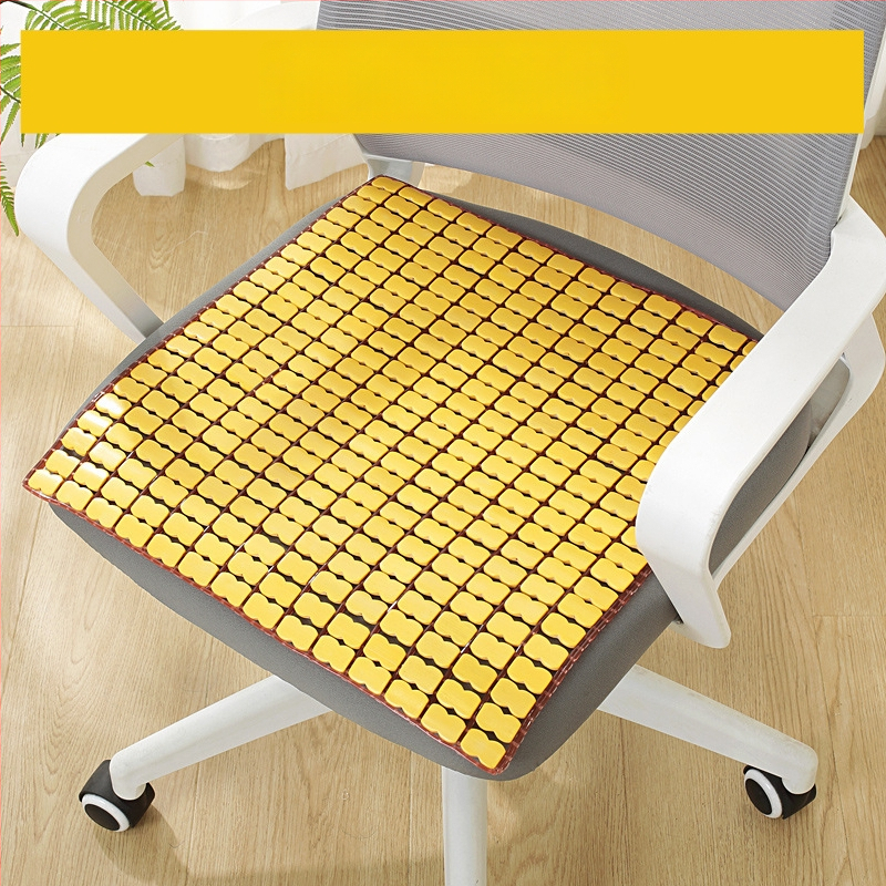 Perne pentru scaun — material bambus, umplutură granule de cărbune din bambus, Departed, stil modern simplu