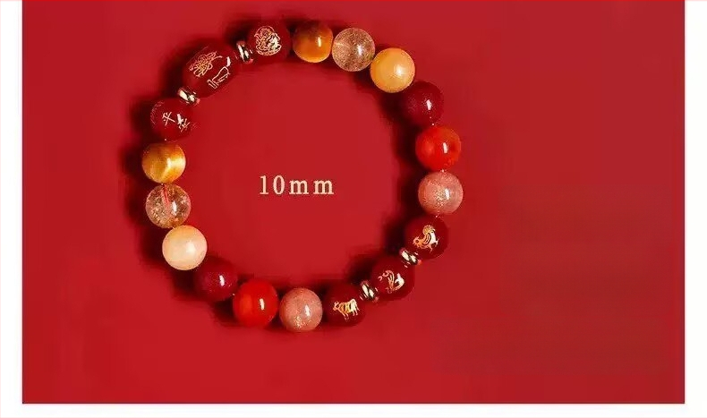 Гривна от кристални мъниста, геометричен дизайн, унисекс, модерен градски стил, есен 2025 г.