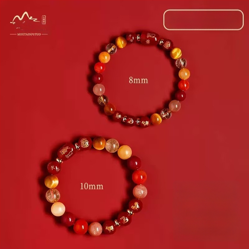 Гривна от кристални мъниста, геометричен дизайн, унисекс, модерен градски стил, есен 2025 г.