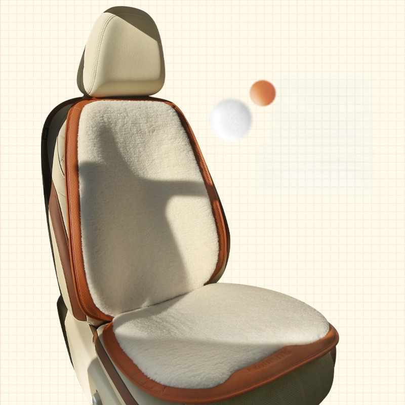 Pliša automašīnas sēdekļa pārklājs ziemas versijai, pilns priekšējo un aizmugurē sēdekļu segums, nav pielāgojams, apstiprināta privāta zīmola zīmols