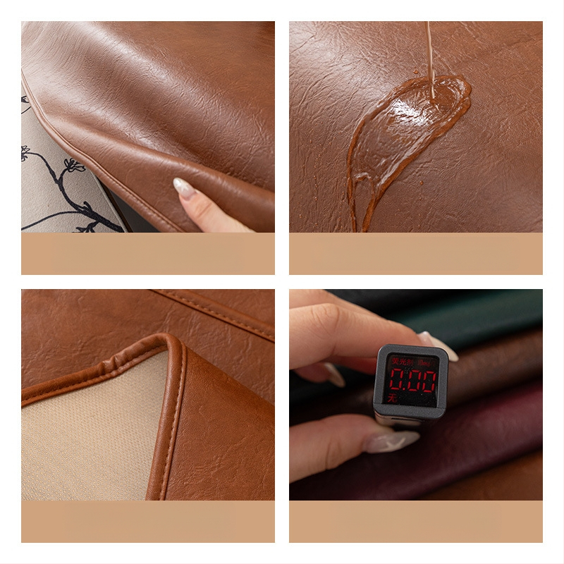 Kožni jastuk za kauč — Jinyi; oblik: doily-tip; stil: Novi kineski stil; namijenjeno za opću uporabu