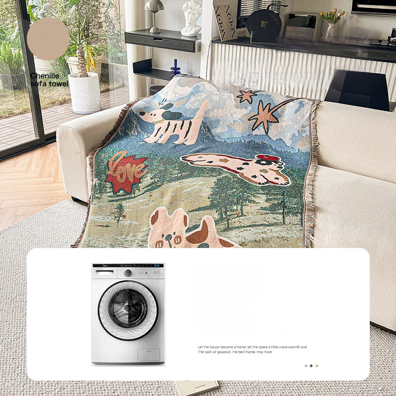 Πολυεστερικό ταπέτο εξωτερικής χρήσης, γεωμετρικό αφαιρετικό μοτίβο, σκανδιναβικό στυλ, ορθογώνιο σχήμα, μηχανικά υφαντό