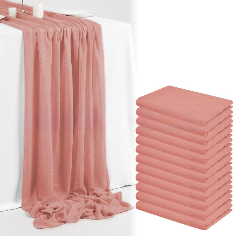 Пътека за маса в скандинавски стил, 100% полиестер, солиден модел, подходяща за домашно използване и декорация на събития