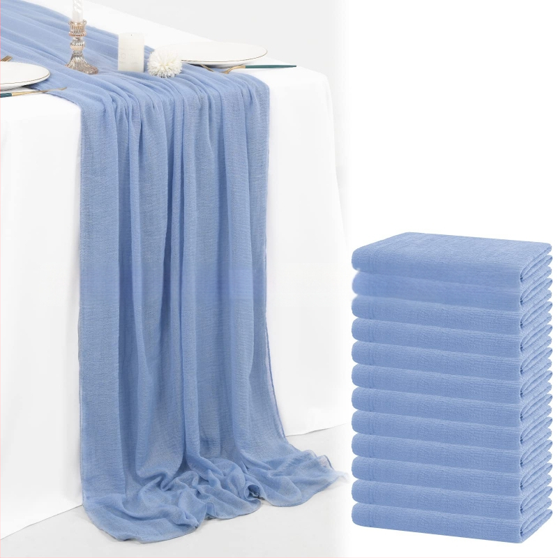 Пътека за маса в скандинавски стил, 100% полиестер, солиден модел, подходяща за домашно използване и декорация на събития