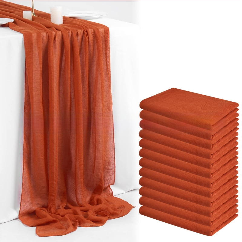 Пътека за маса в скандинавски стил, 100% полиестер, солиден модел, подходяща за домашно използване и декорация на събития