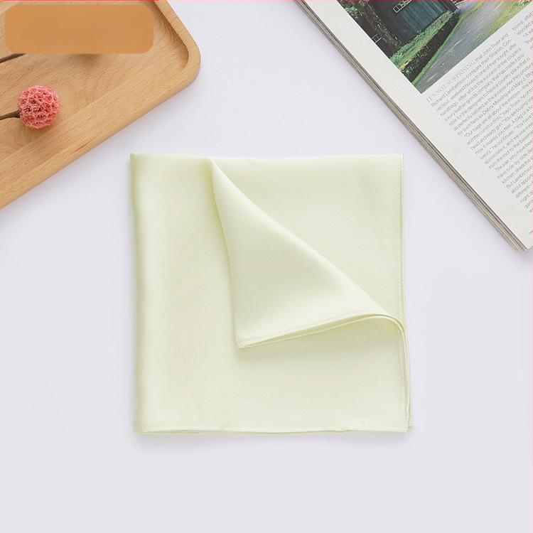 Μαντήλι τσέπης από μεταξωτή μουριά, unisex, ενήλικες