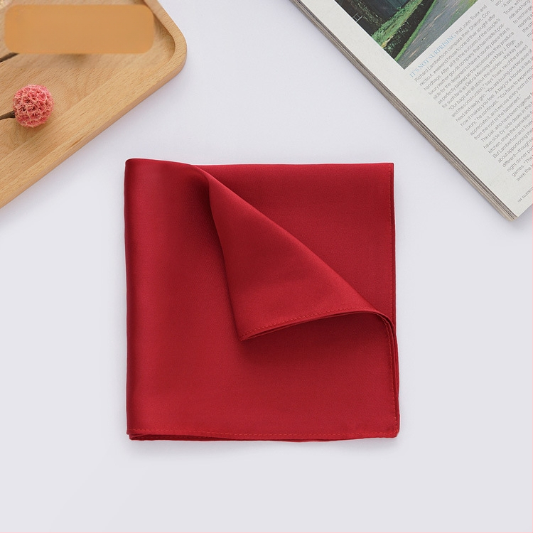 Μαντήλι τσέπης από μεταξωτή μουριά, unisex, ενήλικες