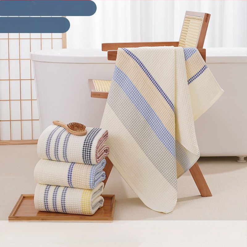 Βαμβακερή γάζα πετσέτα μπάνιου, μαλακή, απορροφητική, χωρίς νήματα, τετράγωνη, 150D Jacquard, κατάλληλη για ενήλικες και νεογνά