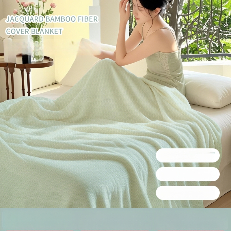 Pledas iš bambuko pluošto su ledinės šilko savybėmis, 1000–1499 g, Vasarą, Vienos spalvos, Šiuolaikiškas minimalistinis stilius