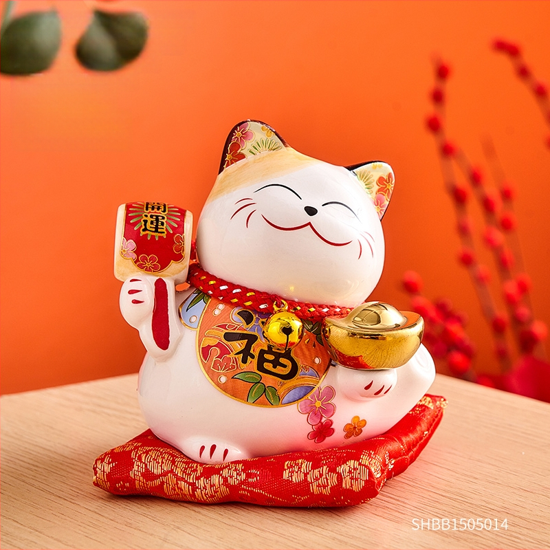 Katės figūrėlė – taupyklė, namų ir biuro interjerui, universalus stilius, gimtadienio dovana