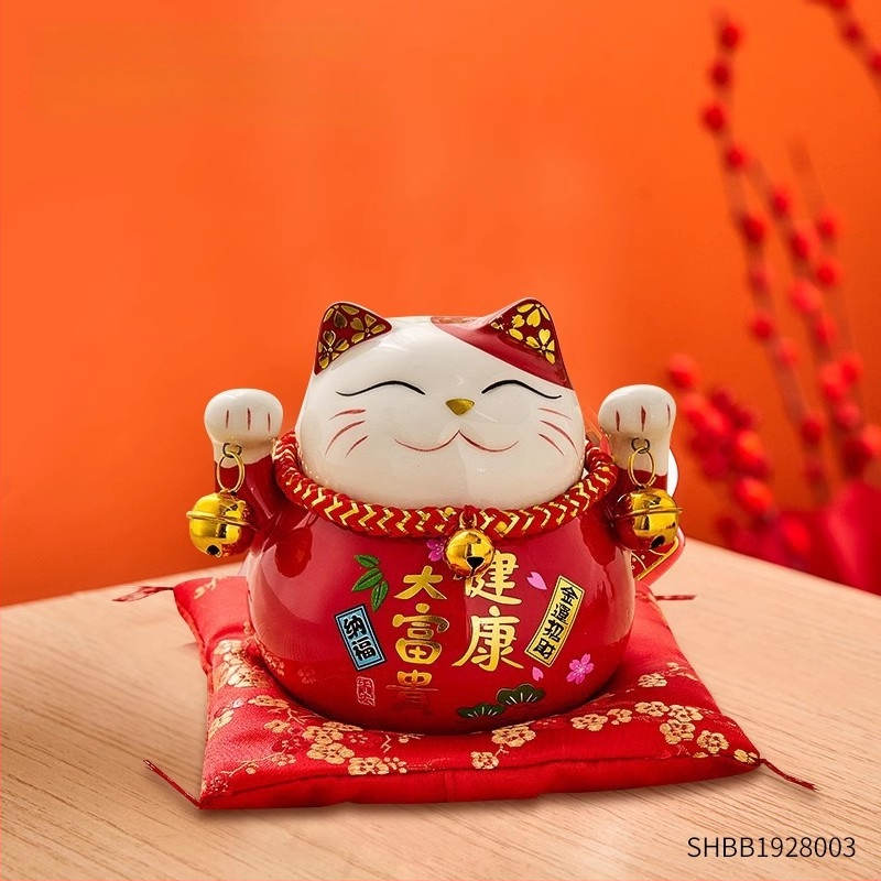 Katės figūrėlė – taupyklė, namų ir biuro interjerui, universalus stilius, gimtadienio dovana