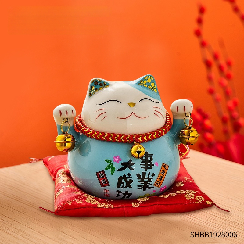 Katės figūrėlė – taupyklė, namų ir biuro interjerui, universalus stilius, gimtadienio dovana
