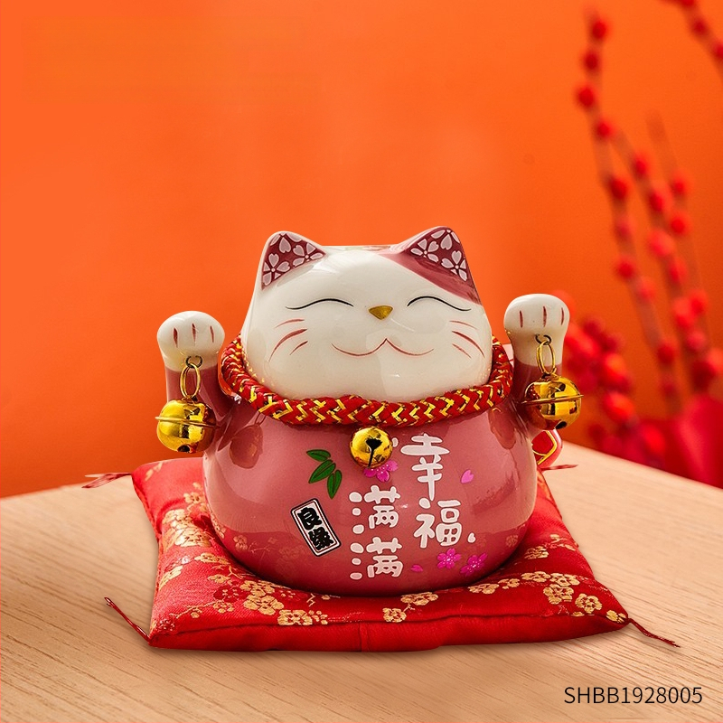 Katės figūrėlė – taupyklė, namų ir biuro interjerui, universalus stilius, gimtadienio dovana