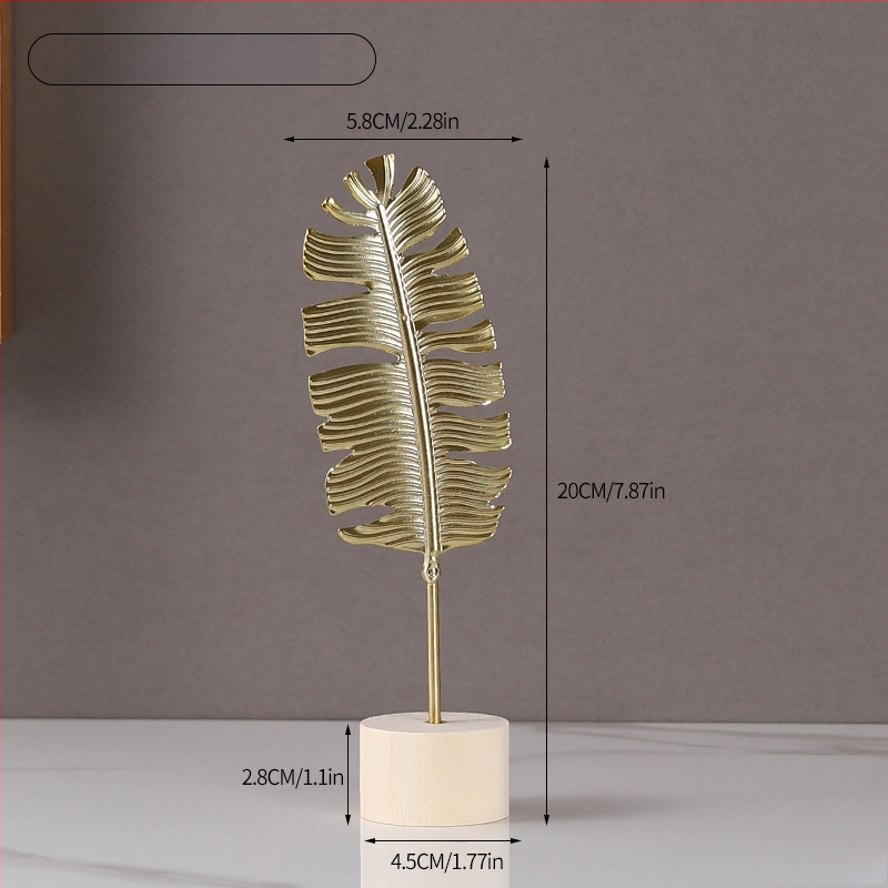 Lapo formos skulptūra su medine baze, geležies meno elementai, šviesus prabanga stilius, biurui ir namų interjerui.