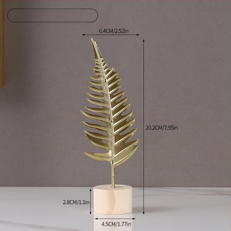 Lapo formos skulptūra su medine baze, geležies meno elementai, šviesus prabanga stilius, biurui ir namų interjerui.