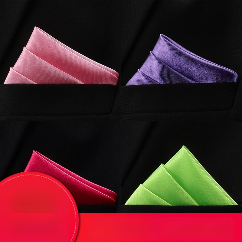 Πετσέτα τσέπης, ζακάρ μονόχρωμο σχέδιο, πολυεστερική κλωστή, πολυεστερική επένδυση, κατάλληλο για ενήλικες