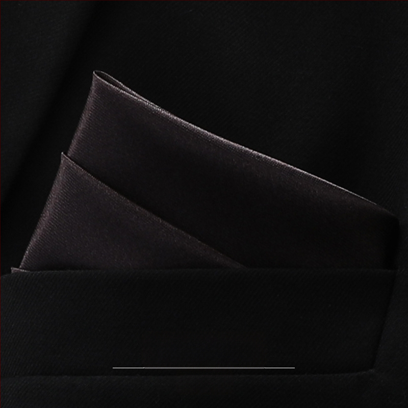 Πετσέτα τσέπης, ζακάρ μονόχρωμο σχέδιο, πολυεστερική κλωστή, πολυεστερική επένδυση, κατάλληλο για ενήλικες