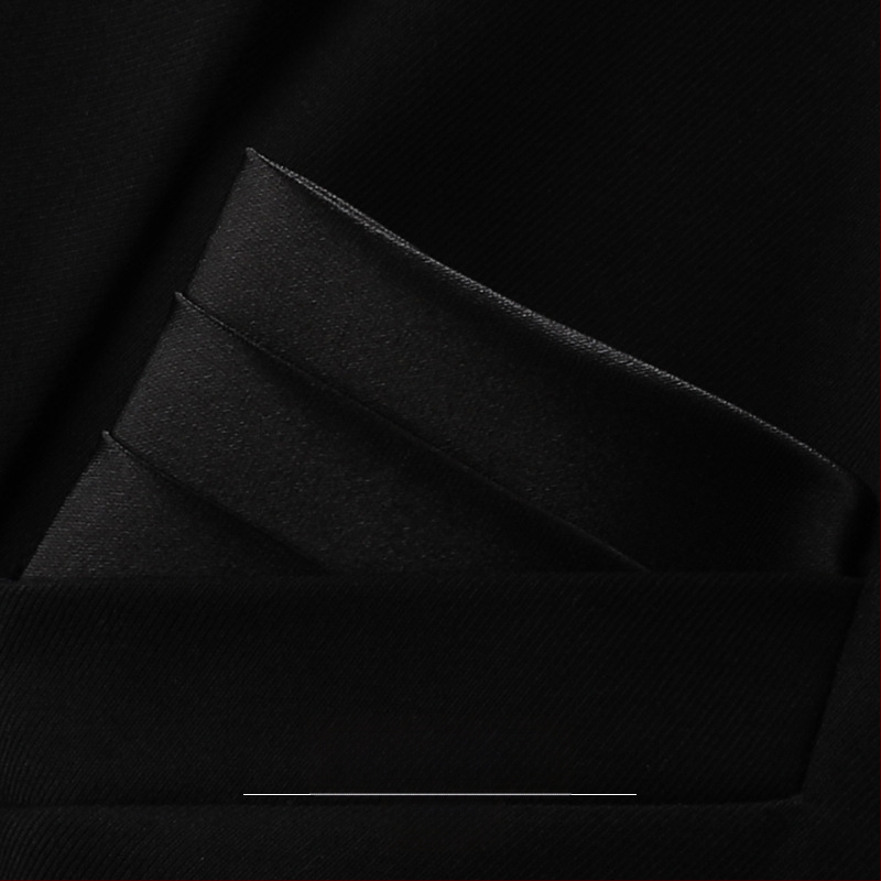 Πετσέτα τσέπης, ζακάρ μονόχρωμο σχέδιο, πολυεστερική κλωστή, πολυεστερική επένδυση, κατάλληλο για ενήλικες