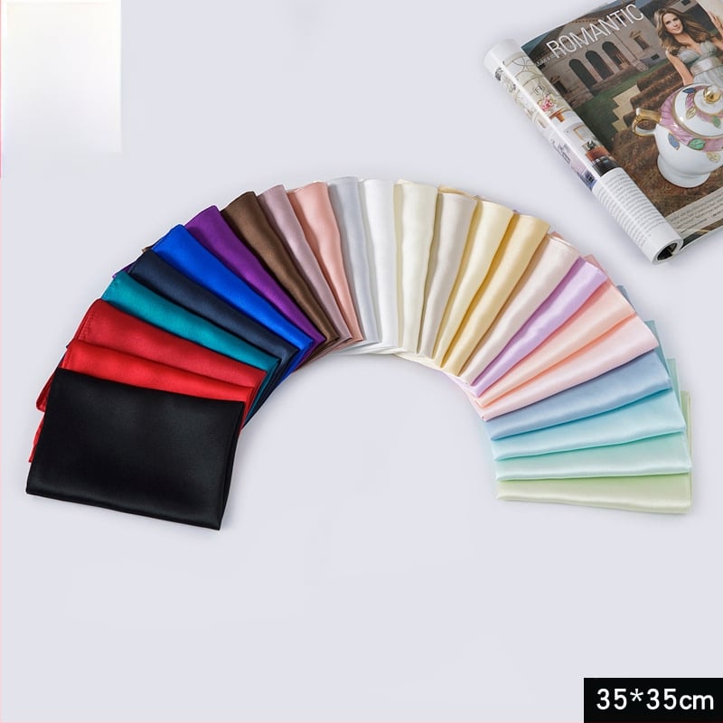 Носна кърпичка от мулберийска коприна, 12 г, 100% коприна, персонализирана обработка