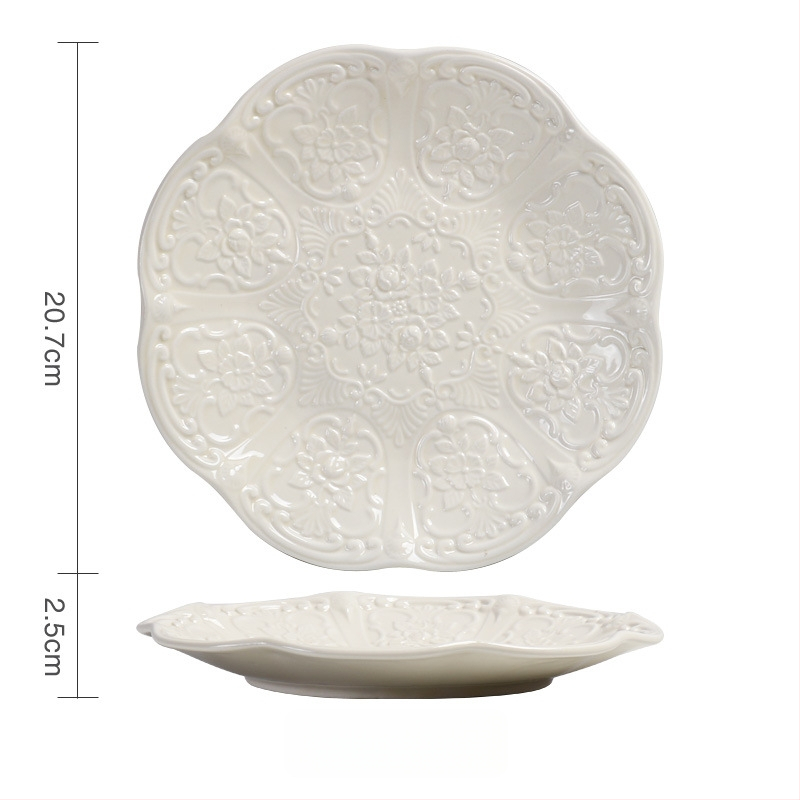 Κεραμικό σετ φλυτζανιών καφέ και πιάτων, σε νορδικό στυλ, μοντέλο 789-098, 0.5 kg, μονή συσκευασία