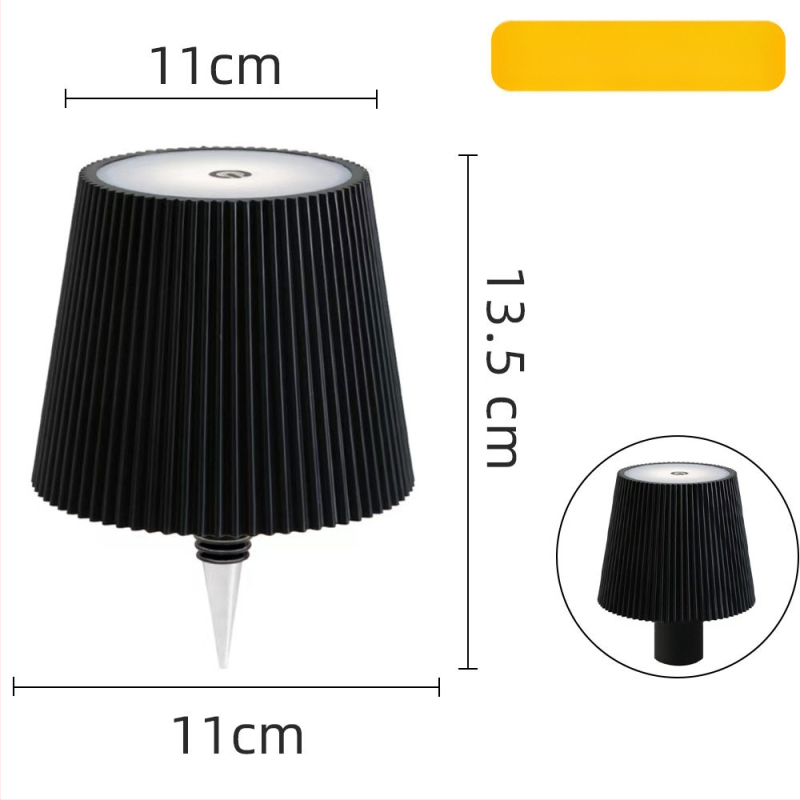 Vīna pudeles galda lampai ar RGB ambientā gaismu, metāla turētājs, radošs stils, OEM logotips, stāvošs dizains