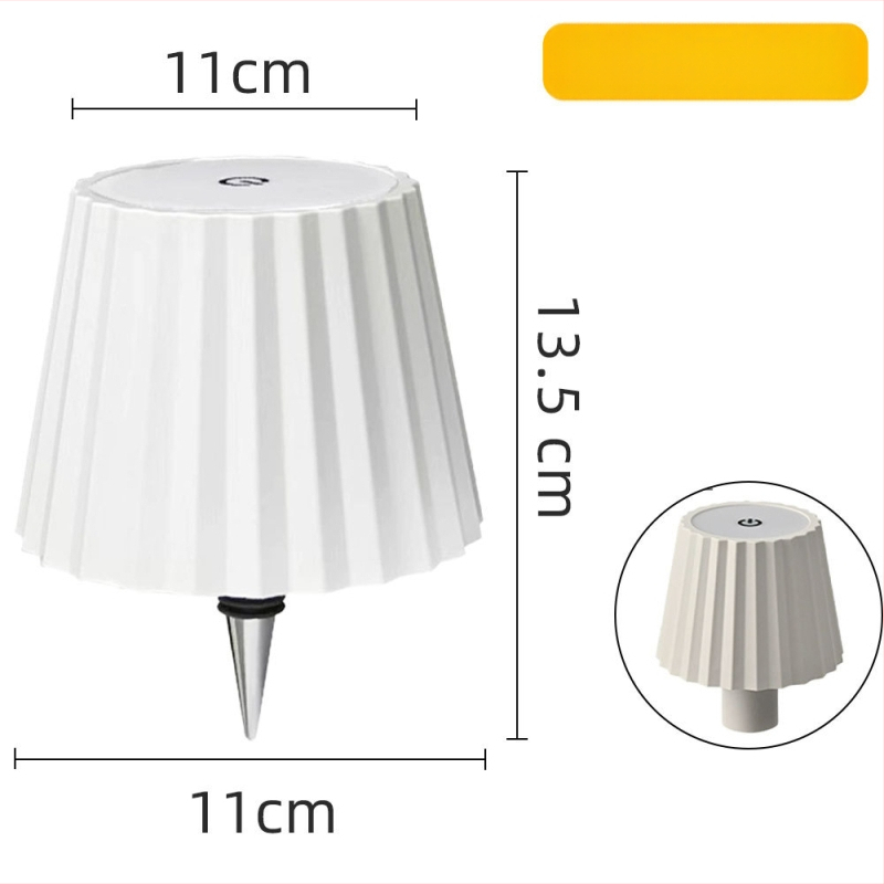 Vīna pudeles galda lampai ar RGB ambientā gaismu, metāla turētājs, radošs stils, OEM logotips, stāvošs dizains