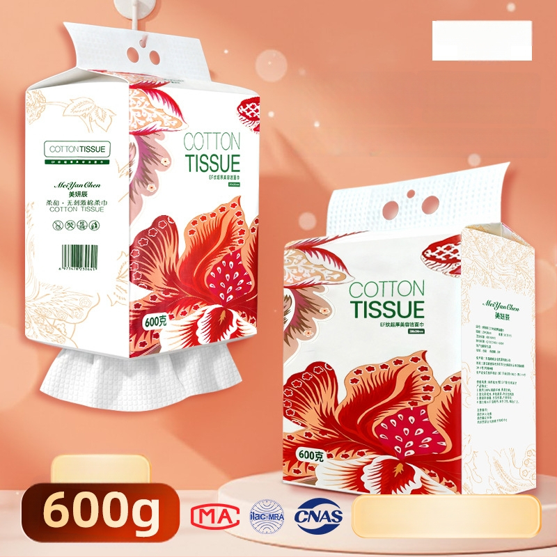 Μίας χρήσης πετσέτα καθαρισμού προσώπου, επιπλέον χοντρή, ίνες βισκόζης, απλό ύφανση, για τον καθαρισμό και την αφαίρεση μακιγιάζ