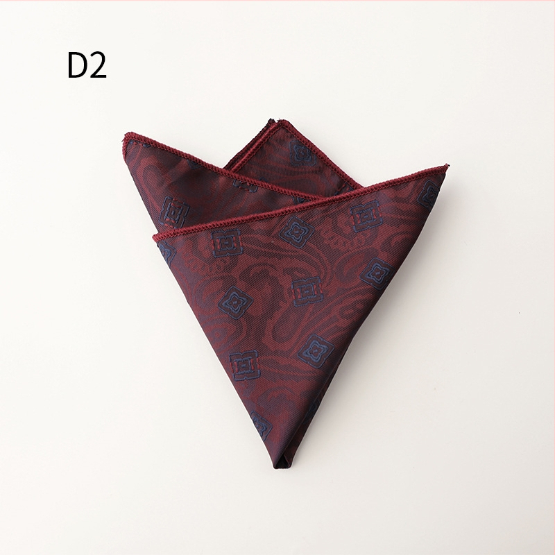 Ανδρικό επίσημο Jacquard μαντήλι τσέπης, φλοράλ μοτίβο, πολυεστερική ίνα, χειμώνας 2025