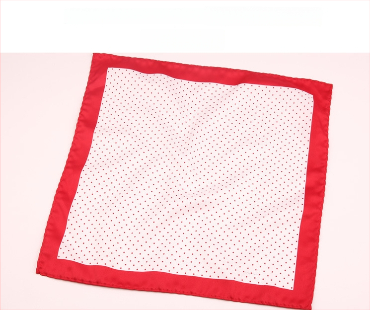 Μαντήλι τσέπης για άνδρες | Πολυεστερικό νήμα | Λουλουδάτο μοτίβο | Χαλαρό στυλ