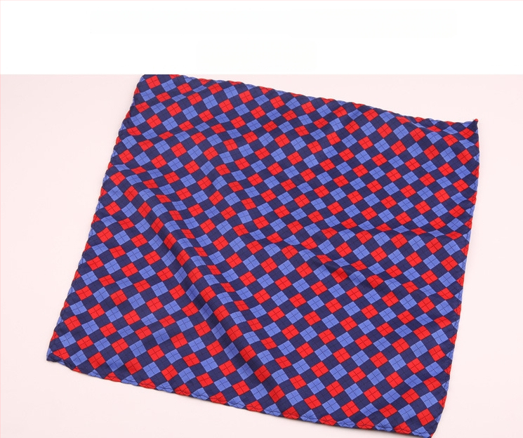 Μαντήλι τσέπης για άνδρες | Πολυεστερικό νήμα | Λουλουδάτο μοτίβο | Χαλαρό στυλ