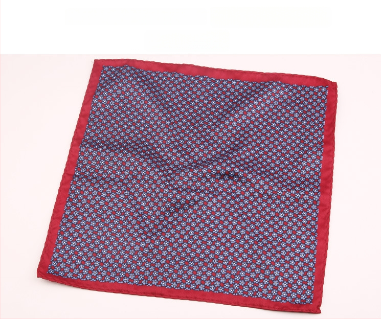 Μαντήλι τσέπης για άνδρες | Πολυεστερικό νήμα | Λουλουδάτο μοτίβο | Χαλαρό στυλ