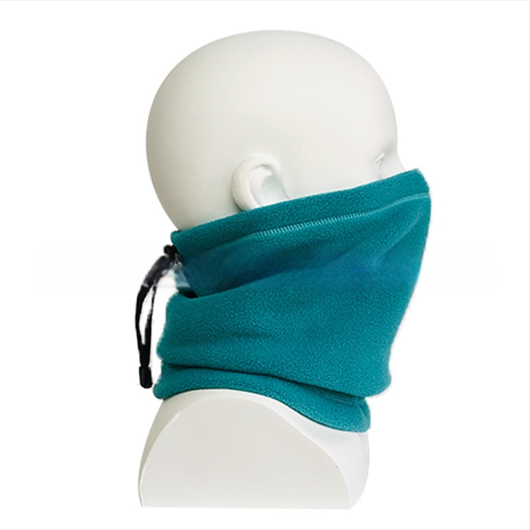 Κουκούλα-μάσκα προσώπου από πολάρ φλίς, με ρυθμιζόμενο κορδόνι, κατάλληλη για εξωτερικά χειμερινά αθλήματα