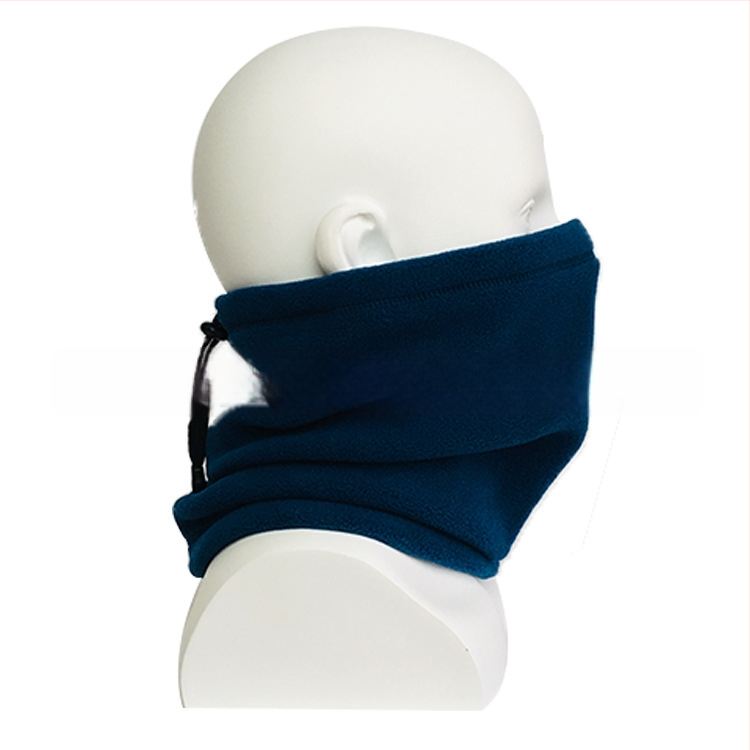 Κουκούλα-μάσκα προσώπου από πολάρ φλίς, με ρυθμιζόμενο κορδόνι, κατάλληλη για εξωτερικά χειμερινά αθλήματα