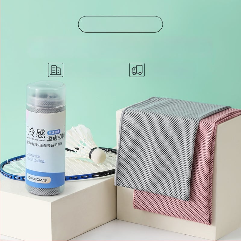 Αθλητική πετσέτα από πολυεστέρα, 70 g, μονή κλωστή, ραφή κατά μήκος, απορρόφηση ιδρώτα 0–5 s