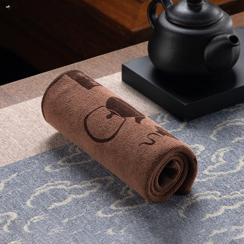 Πετσέτα για τσάι με μοτίβο από μεταξωτό λουλούδι, στυλ Τζιανσουάι, γενικού τύπου, ποιότητα πρώτης κατηγορίας