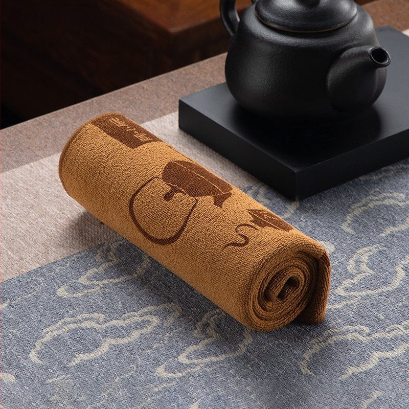 Πετσέτα για τσάι με μοτίβο από μεταξωτό λουλούδι, στυλ Τζιανσουάι, γενικού τύπου, ποιότητα πρώτης κατηγορίας