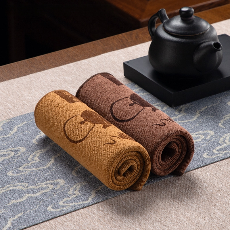 Πετσέτα για τσάι με μοτίβο από μεταξωτό λουλούδι, στυλ Τζιανσουάι, γενικού τύπου, ποιότητα πρώτης κατηγορίας