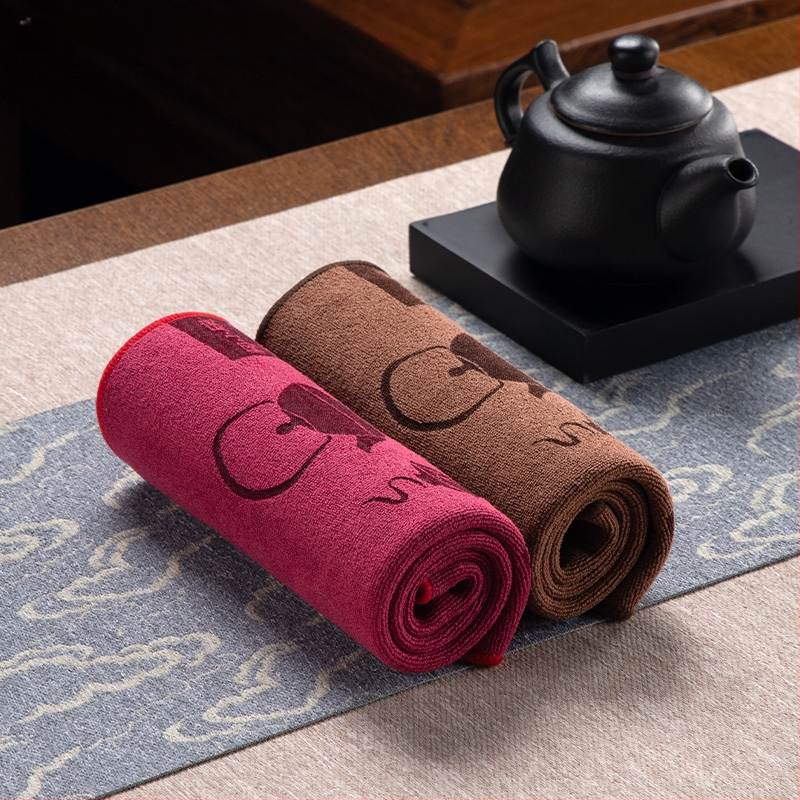 Πετσέτα για τσάι με μοτίβο από μεταξωτό λουλούδι, στυλ Τζιανσουάι, γενικού τύπου, ποιότητα πρώτης κατηγορίας