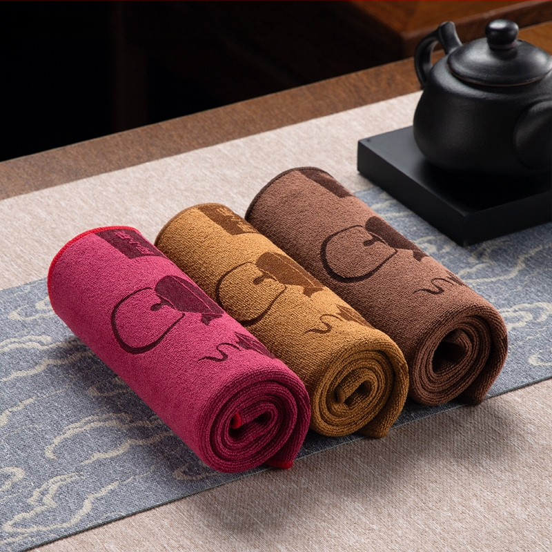 Πετσέτα για τσάι με μοτίβο από μεταξωτό λουλούδι, στυλ Τζιανσουάι, γενικού τύπου, ποιότητα πρώτης κατηγορίας