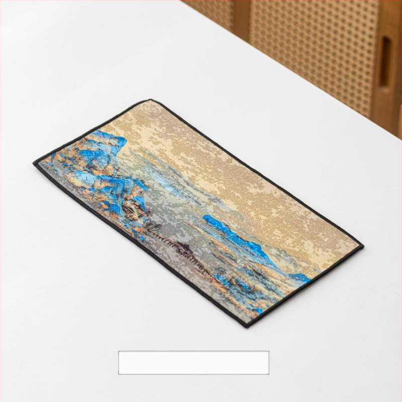 Πετσέτα τσαγιού, διπλής όψεως από σουέ, παχυσμένη και απορροφητική για το τραπέζι τσαγιού. Εισαγόμενο: Ναι; Κατηγορία: Φίλτρο/πιάτο τσαγιού; Υλικό: Ανοξείδωτο ατσάλι; Στυλ: Κλασική παράδοση