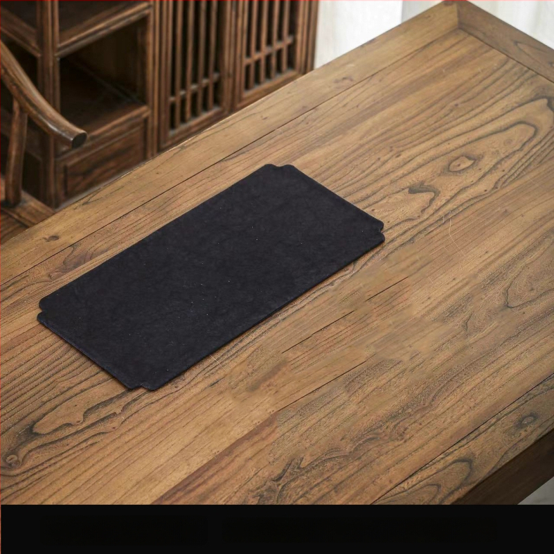 Флаг за маса, ленен плат (80% лен, 20% ацетатни влакна), едноцветен модел, стил Нов Китайски стил