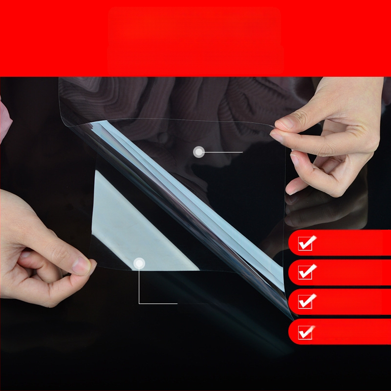 Caurspīdīga pašlīmējoša aizsargplēve mēbelēm (PET, 99% PET saturs, vienkāršs un moderns stils)