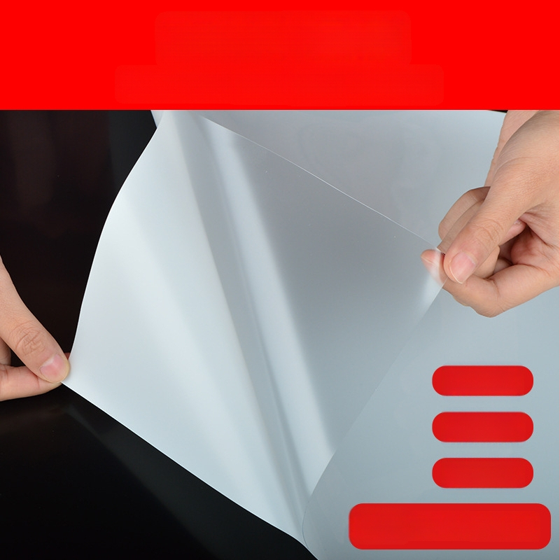 Caurspīdīga pašlīmējoša aizsargplēve mēbelēm (PET, 99% PET saturs, vienkāršs un moderns stils)