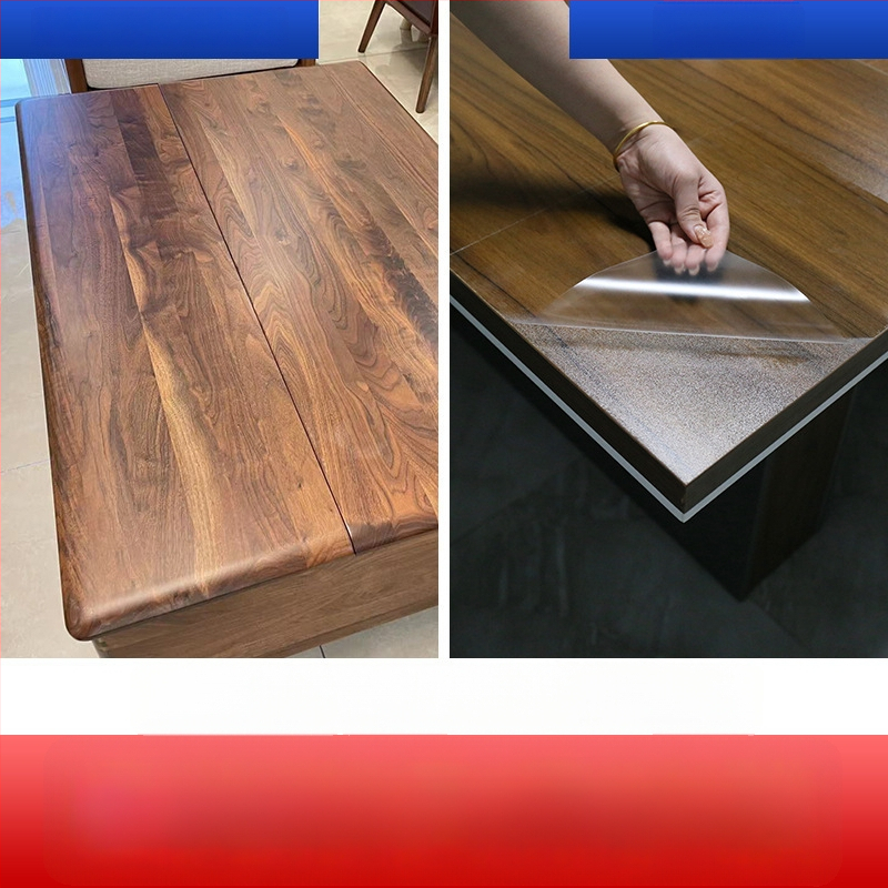 Caurspīdīga pašlīmējoša aizsargplēve mēbelēm (PET, 99% PET saturs, vienkāršs un moderns stils)