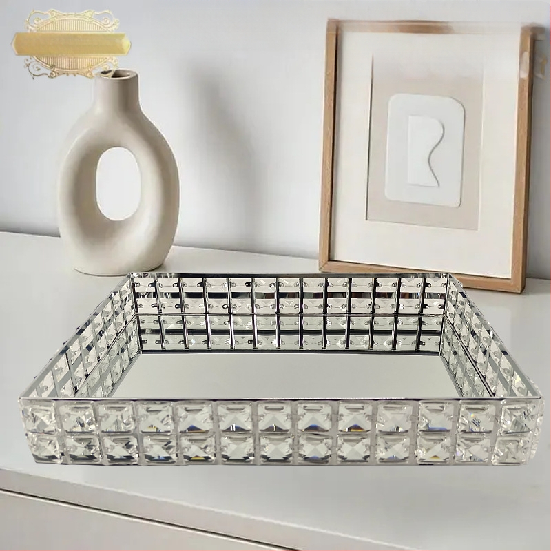 Стъклена чиния за плодове в стил лайт лукс ретро, пускане през зимата 2024, лицензионна частна марка