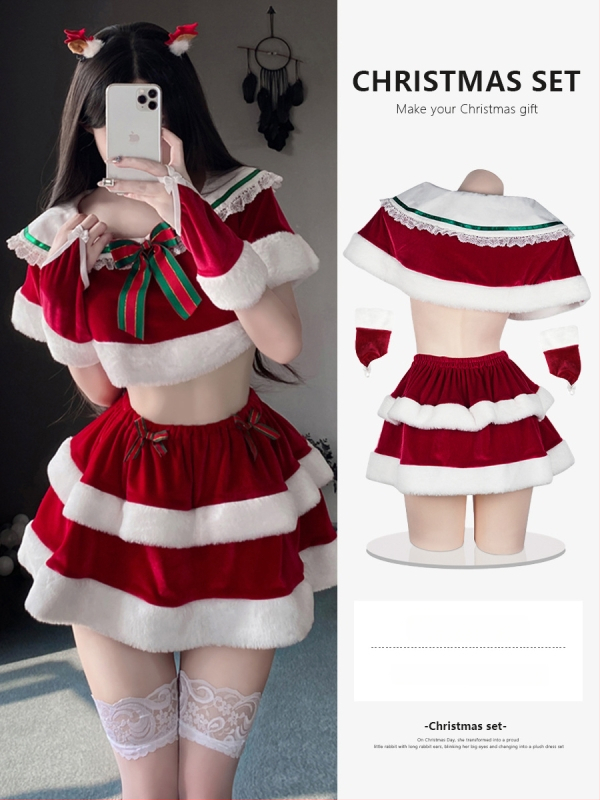 Cosplay kostīms - truša meitene / briežu tēma, samta audums, poliesters 95%+, zīmols Illusion, Ziemas 2023, spēļu un anime lomu spēlēm