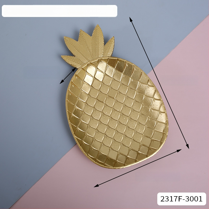 Двуслойна метална плодова чиния за дневна стая, масичка за кафе, поднос за закуски и бонбони