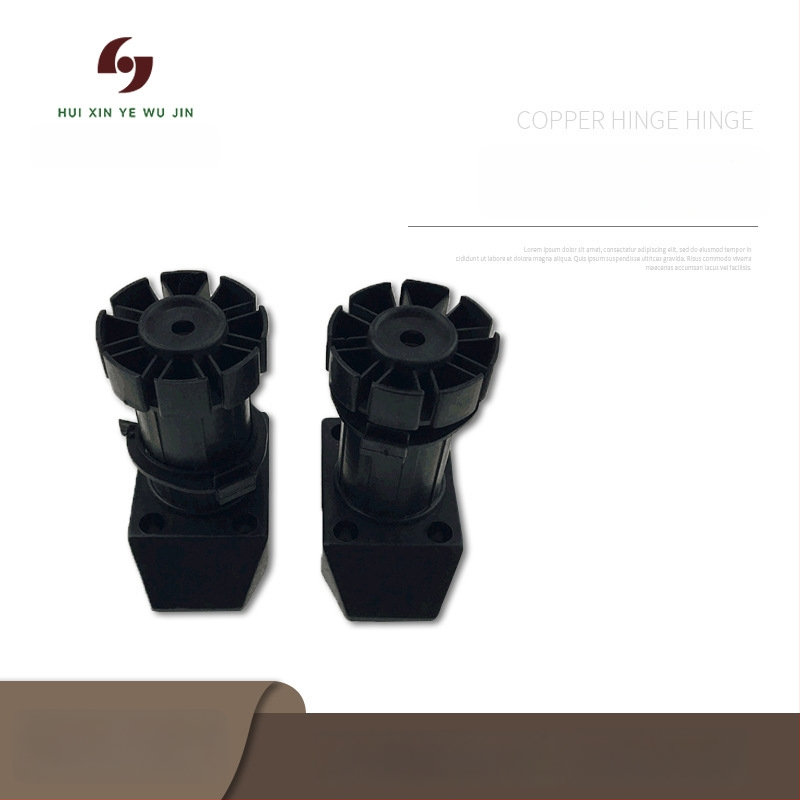 Regulējamas skapja kājiņas, ABS plastmasa, smagā slodze, mēbelēm